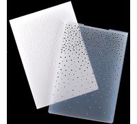 Kwan Crafts Lot de 3092803 dossiers de gaufrage en plastique pour la fabrication de cartes, le scrapbooking et autres travaux manuels en papier Motif flocons de neige