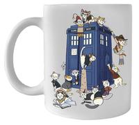 Kwantees Doctor Cat Tasse Écologique En Céramique