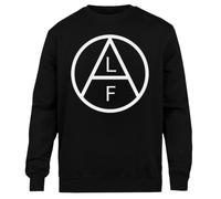 Kwantees Front De Libération Animale Sweatshirt Noir Unisexe Col Rond Écologique Unisex Black Sweatshirt Eco-Friendly Crewneck
