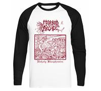 Kwantees Morbid Angel T-Shirt De Baseball Blanc T-Shirt Écologique
