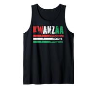 Kwanzaa Matunda Ya Kwanza Rouge Blanc Vert Vieilli Débardeur