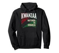 Kwanzaa Matunda Ya Kwanza Rouge Noir Vert Sweat à Capuche