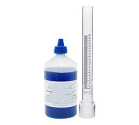 kwas1 Acidimètre à soude bleue Détermination de l'acidité du moût de vin Kit complet