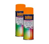 Kwasny 2 bombes de peinture Belton Spectral RAL1003 Jaune de sécurité 400ml