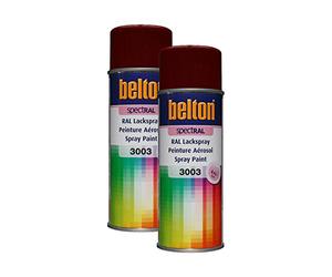 Kwasny 2 bombes de peinture Belton Spectral RAL3003 rouge rubis 400ml