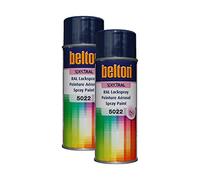 Kwasny 2 bombes de peinture Belton Spectral RAL5022 bleu nuit 400ml