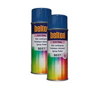 Kwasny 2 x 324 087 Belton Spectral Vernis Spray RAL 5017 Bleu de circulation brillant 400 ml