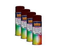 Kwasny 4 x 324 043 Belton Spectral Vernis en spray RAL 3003 Rouge rubis brillant 400 ml