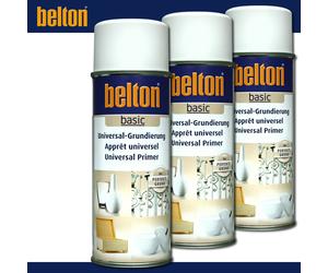 Kwasny Belton Basic 6 X 400 Ml Universal-Primer Blanc Spray Parfait Primer