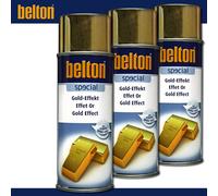 Kwasny Belton Spécial 3 X 400 Ml Spray De Peinture Effet Or
