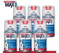 Kwasny SprayMax 6x 250 ml 2K Rapid Vernis Clair Réparation Localisée