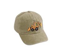 Kwatieh Casquette Baseball d'Excavatrice Protection UV Réglable - Chapeau d'été pour Garçons et Filles, Taille Unique 2-5 Ans F422
