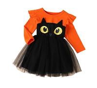 Kwatieh Ensembl Garcon 6 Ans Tenue Pour Bebe Fille Body Bebe Fille Noir DéGuisement BéBé Halloween Fille Deguisement Halooween Deguisement Bebe Fille 6 Mois Deguisement Bebe 2ans Garcon
