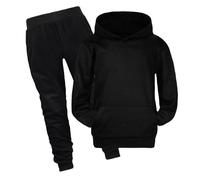 Kwatieh pour Adolescentes Filles Imprimés Sweat à Capuche Chaud Pulls Tops Enfants Tenues Survêtement Bébé Pull Fille 62, Rose, 3-4 Ans #829