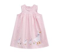 Kwatieh Robes d'été pour Filles - Licorne Papillon Floral Arc-en-Ciel - Robe décontractée en Coton - Manches Courtes - Robe sans Manches pour Enfants de 1 à 7 Ans F410
