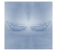 KWAYA 1 Paire De Couvercles De Phares Avant De Voiture pour 2017 2018 Coque en Verre Transparent Abat-Jour Couvercle Phare Voiture