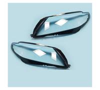 KWAYA 1 Paire De Couvercles De Phares Avant De Voiture pour CC 2013-2018 Verre Transparent, Accessoires Couvercle Phare Voiture