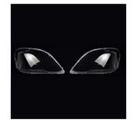 KWAYA 1pair for ML-Class W164 2009-2011 Left Right Car Side Headlight Clear Lens Cover Lampshade Shell Couvercle Phare Voiture