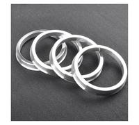 KWAYA Adaptateur D'entretoise Roue 4 Pièces 73.1-57.1 73.1-66.6 73.1-60.1 73.1-71.6 73.1-64.1 73.1-65.1 Bague Centrale Moyeu Roue Voiture Jantes Entretoises(73.10-58.10)