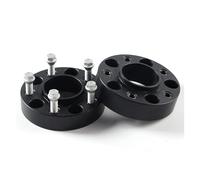 KWAYA Adaptateur D'entretoise Roue Bride D'adaptateur D'entretoise Roue 2 Pièces 20-50mm PCD 5x11 2/5x100 CB 57.1mm M14x1.5 Jantes Entretoises(2PCS 50MM 5x112)