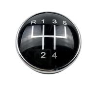 KWAYA Couvercle De Capuchon D'emblème De Pommeau De Levier De Vitesse ABS 5/6 Vitesses pour Passat B5 3BG B6 B7 pour Golf Levier Vitesse(R12345)