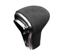 KWAYA Garniture De Pommeau De Levier De Vitesse en Daim pour A4 A4L pour A5 pour A6 A6L pour A7 Q5 Q7 S6 S7 Accessoires De Réglage Intérieur Levier Vitesse(Black)