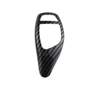 KWAYA LHD Autocollant pour Pommeau De Levier De Vitesse De Voiture pour X3 pour X4 pour X5 pour X6 F30 F10 F15 F07 F20 F21 F34 F35 F31 Levier Vitesse(Carbon Fiber Black)