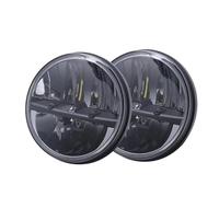 KWAYA Phare Avant LED Universel H4 De 7 Pouces pour Mazda pour Miata MX5 pour MX-5 Accessoires De Remplacement Ensemble Lampe Avant(2pcs 02)