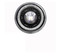KWAYA Phare LED De Voiture 7 Pouces pour Lada 4x4 pour Urbain pour Niva Phare De Moto avec Feux De Croisement Et Clignotants Ensemble Lampe Avant(1pcs Black)