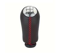 KWAYA Pommeau De Levier De Vitesse 17 Mm pour Megane II pour Clio III 2005-2009 Accessoire De Voiture Levier Vitesse(Red)