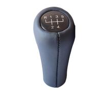KWAYA Pommeau De Levier De Vitesse 5/6 Vitesses pour Voitures pour Série 1 3 5 6 E30 E32 E34 E36 E38 E39 E46 E53 E60 E63 E83 E84 E90 E91 E92 Levier Vitesse(Leather-5)