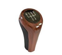 KWAYA Pommeau De Levier De Vitesse 5/6 Vitesses pour Voitures pour Série 1 3 5 6 E30 E32 E34 E36 E38 E39 E46 E53 E60 E63 E83 E84 E90 E91 E92 Levier Vitesse(Wood-5)