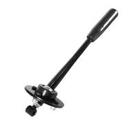 KWAYA Pommeau De Levier De Vitesse Court À Course Réglable De 265 Mm pour E30 E36 E46 E34 E39 Z3 1985-2010 Levier Vitesse(Full Black C Style-1)