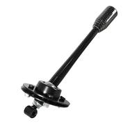 KWAYA Pommeau De Levier De Vitesse Court À Course Réglable De 265 Mm pour E30 E36 E46 E34 E39 Z3 1985-2010 Levier Vitesse(Full Black B Style)