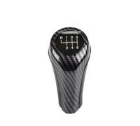 KWAYA Pommeau De Levier De Vitesse en Cuir 5/6 Vitesses pour Série 1 3 5 6 E46 E53 E60 E61 E63 E81 E82 E83 E84 E87 E90 E91 E92 Levier Vitesse(6-Speed)