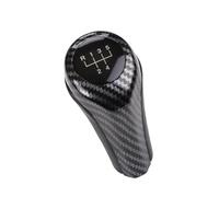 KWAYA Pommeau De Levier De Vitesse en Cuir 5/6 Vitesses pour Série 1 3 5 6 E46 E53 E60 E61 E63 E81 E82 E83 E84 E87 E90 E91 E92 Levier Vitesse(5-Speed)