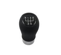 KWAYA Pommeau De Levier De Vitesse en Cuir À 5 Ou 6 Vitesses pour Série 1 3 5 6 E30 E32 E34 E36 E38 E39 E46 E53 E60 E63 E83 E84 E90 E91 Levier Vitesse(Black 5-Speed)
