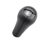 KWAYA Pommeau De Levier De Vitesse en Cuir Noir À 5 Vitesses pour X1 pour X3 E46 E53 E60 E61 E63 E65 E81 E90 E91 E92 Levier Vitesse