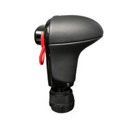 KWAYA Pommeau De Levier De Vitesse en Cuir Noir avec Trou pour Q7 Q5 pour A3 A4 A5 A6 A7 C6 C7 LHD Accessoires De Voiture 4G1 713 139 4G1713139 Levier Vitesse(LHD Leather)