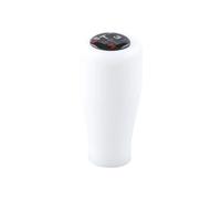 KWAYA Pommeau De Levier De Vitesse Manuel 5/6 Vitesses, Noir Et Blanc, M10 X 1,5 pour Accord pour Civic pour CRZ S2000 pour NSX Levier Vitesse(5 Speed White)