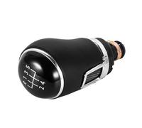 KWAYA Pommeau De Levier De Vitesse Universel 5/6 Vitesses en Cuir pour Polo pour Golf pour Jetta Accessoires De Voiture Levier Vitesse(5 Speed)