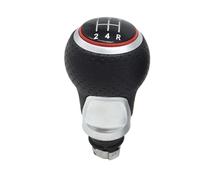KWAYA Pommeau Levier Vitesse Soufflet Levier De Vitesse Couvercle Coffre, Accessoires D'intérieur De Voiture pour A4 S4 B8 8K pour A5 8T pour S-Line Levier Vitesse(5 R Red)