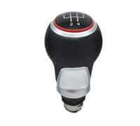 KWAYA Pommeau Levier Vitesse Soufflet Levier De Vitesse Couvercle Coffre, Accessoires D'intérieur De Voiture pour A4 S4 B8 8K pour A5 8T pour S-Line Levier Vitesse(R 5 Red)