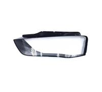 KWAYA pour A4 8K B8.5 2013-2015, Couvercle De Phares Avant Transparent Coque De Lentille en Verre Couvercle De Lampe Couvercle Phare Voiture(1pc Left Side)