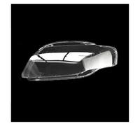 KWAYA pour A4 B7 2006-2008 Abat-Jour De Phare Transparent Lentille De Phare Couvercle De Boîtier De Phare Lentille Protection De La Lumière Couvercle Phare Voiture(1pc Left Side)