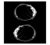 KWAYA pour Chevy pour Spark Couvercle de Phare Avant Boîtier de Phare Coque en Verre de Lampe Transparente Remplacer l'abat-Jour Couvercle Phare Voiture(Left and Right)