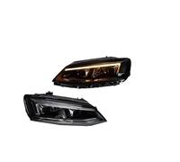 KWAYA pour Jetta pour Sagitar Mise À Niveau pour R8 2012-2018 Ensemble De Feux Avant De Voiture Modifié Style Lentille De Projecteur De Phare LED Ensemble Lampe Avant
