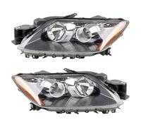 KWAYA pour Mazda pour CX-7 CX7 2007 2008 2009 2010 2011 2012 2013 2014 Lot De 2 Paires D'accessoires Remplacement Phares Pare-Chocs Avant Voiture Ensemble Lampe Avant(1Pair Xenon)