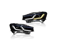 KWAYA pour X3 pour X4 F26 F25 2010 2011 2012 2013 2014 2015 2016 Ensemble Phares Voiture 2 Pièces DRL Clignotants Projecteurs Phares LED Phares Avant Ensemble Lampe Avant(2014-2017)