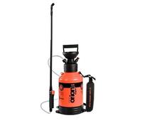 Kwazar 20010006 Orion Super Pulvérisateur à Pression avec Sangle de Transport 6,0 l pour Le Jardin, Les Produits phytosanitaires, Les pesticides, Les Produits Chimiques, Rouge, 22 x 22 x 64 cm